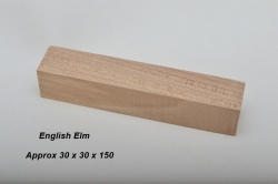 English Elm Handle Blank
